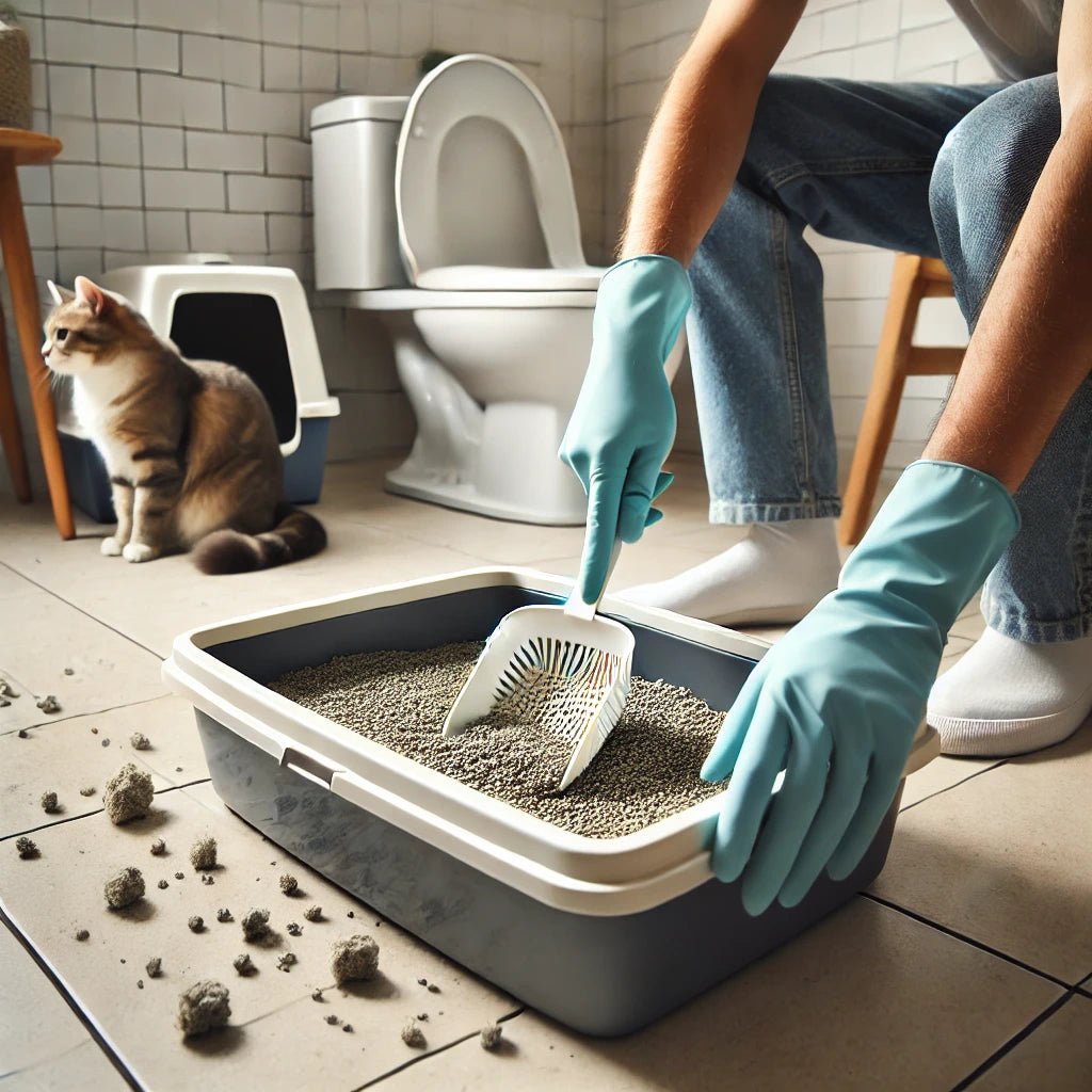 Comment nettoyer une litière pour chat ? - Les Toilettes De Minette