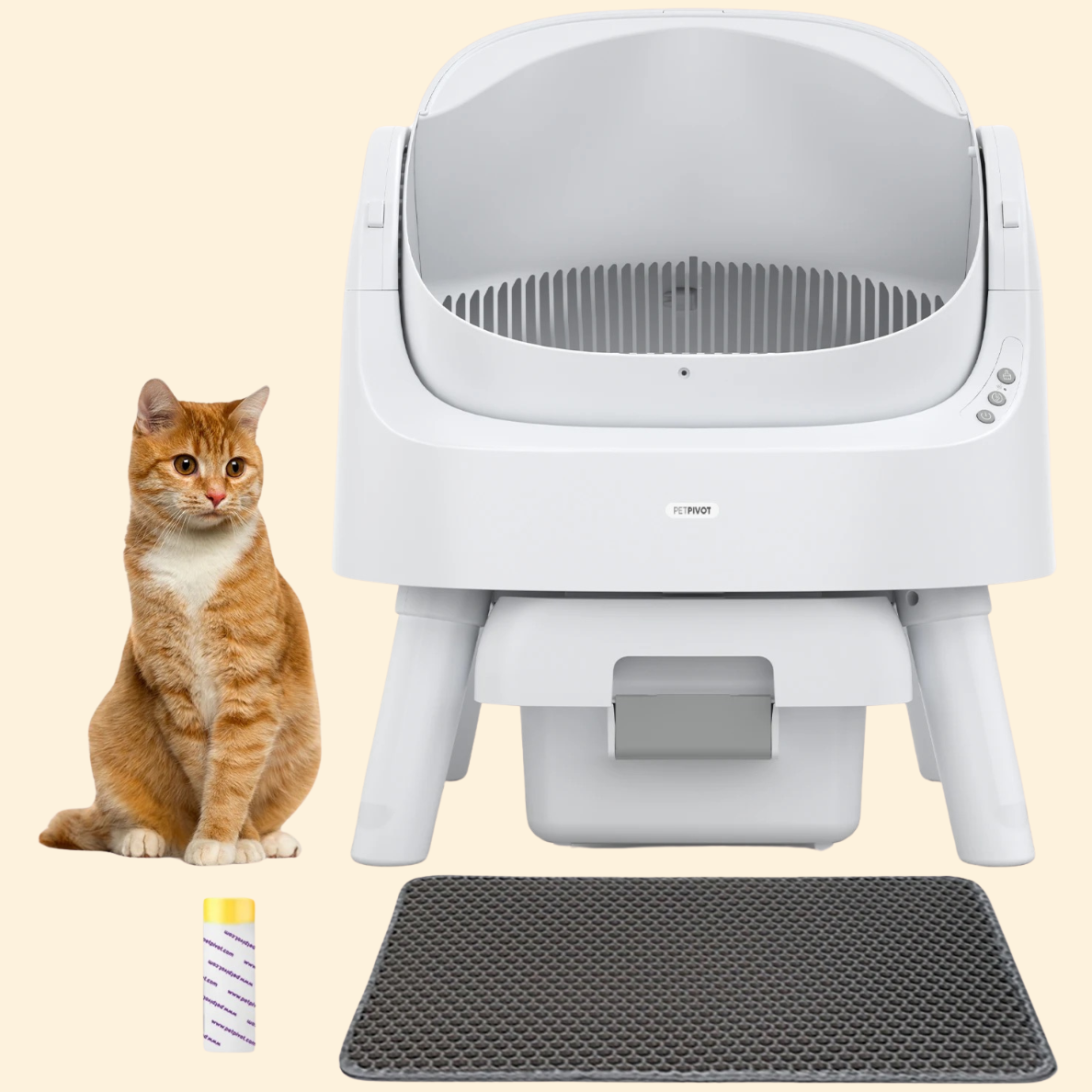 Litière Automatique Pour Les Grands Chats